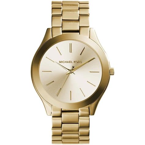 michael kors watch mk3197|michael kors slim runway gold.